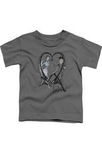 Футболка с коротким рукавом "Невеста-труп и беглый жених" для подростков Gildan, Charcoal