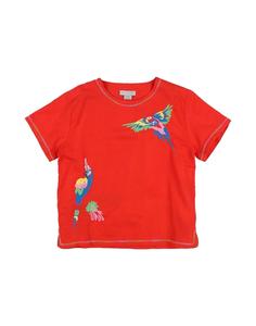 Топ Stella Mccartney Kids, оранжевый