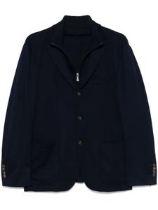 Eleventy многослойный пиджак, синий