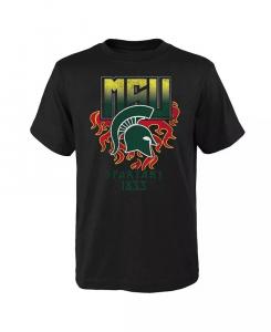 Футболка Big Boys Black Distressed Michigan State Spartans The Legend Outerstuff