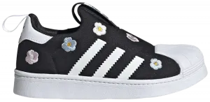 Кроссовки adidas Superstar 360 C 'Floral Embroidery - Black', черный
