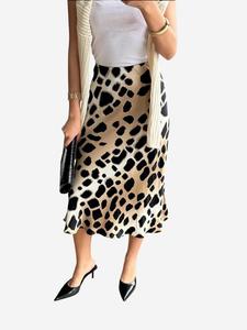 MixRay Юбка в бронзовом цвете