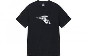 Футболка мужская с круглым вырезом, умеренный прямой крой 361°, super черный