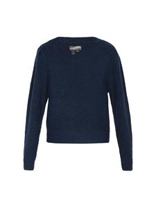 DreiMaster Женский свитер темно-синего цвета