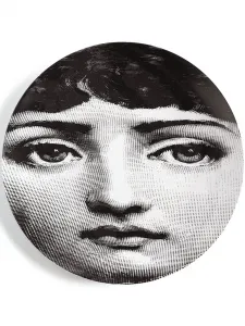 Настенный декор tema e variazioni n.54, 26 см, Fornasetti, белый