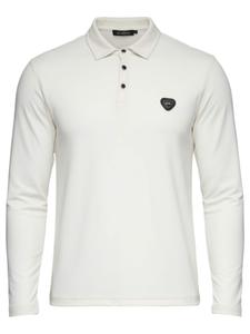 Ombre Лонгслив в натуральном белом цвете