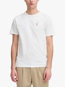 Футболка Carson Cotton Regular Fit с коротким рукавом и логотипом Casual Friday, White