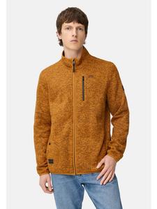 Кардиган с воротником-стойкой оранжевого цвета Camel Active