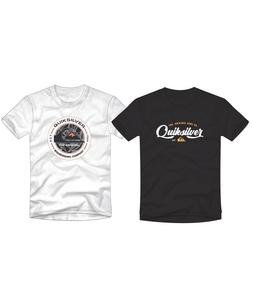 Рубашка QUIKSILVER, черный/белый