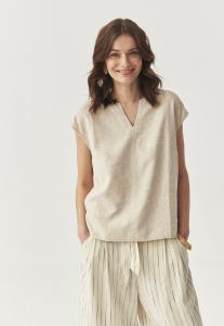 Блуза TATUUM KRINA , Beige Melange/Beige