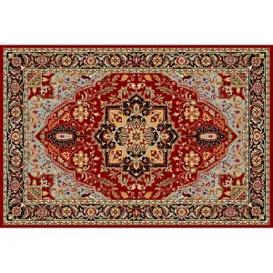 Ковер Lyndhurst с замысловатым цветочным узором в рамке Safavieh, мультиколор, 61x305 см