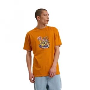 Футболка с коротким рукавом Santa Cruz Johnson beast wagon, оранжевый