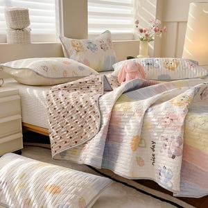 Antarctic Простыня стеганая 200х220 см из хлопка с парой наволочек, цвет Xingkong Mengchong