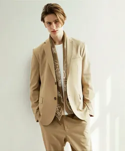 Умная, простый в уходе, машинный стирка, не образует катышков, эластичный пиджак Amundsen Stretch Smart Jacket Avv, цвет Beige