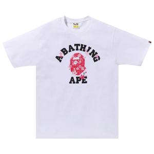 Футболка BAPE Sakura College 'White', белый