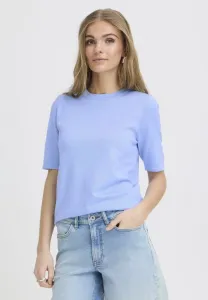 Футболка с принтом ihluls на шее и спине Ichi, Powder Blue