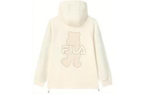 Куртка женская молочно-соленая белая Fila