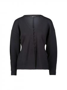 Свитшот с планкой на пуговицах в цвете Black Beauty Zero