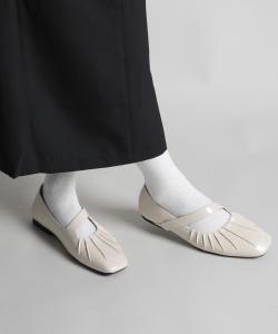 Туфли-лодочки с декоративным мятым ремешком Aimoha - Select -, цвет Off White