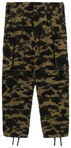 Брюки BAPE 1st Camo Regular Fit 6 Pocket Pants, зеленый