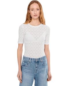 Женская футболка Sanctuary Pucker Half, Chalk