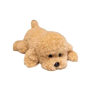 Магнитный плюшевый щенок, успокаивающая мягкая игрушка питомец плюшевая кукла высота 33cm/38cm/48cm KUMAOYA, хаки