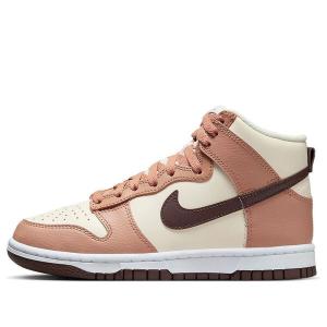 Кроссовки dunk high 'dusted clay earth pale ivory' Nike, мультиколор