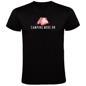 Футболка с коротким рукавом Kruskis Camping Mode On, черный