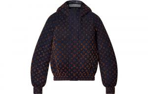 Куртка мужская Louis Vuitton с монограммой, оранжевый