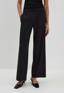 Брюки MID RISE LONG WIDE FIT someday., черный