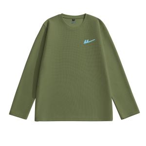 Свитшот Unisex Crew Neck Moderate Regular WARRIOR, grass зеленый