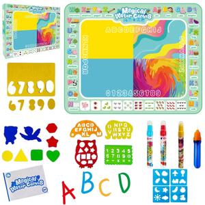 Водный Коврик Алфавит Тема Живописи Набор Водных Маркеров Шаблоны Шаблонов Inna marka