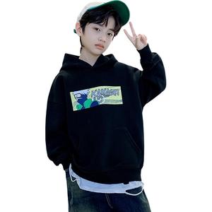 Толстовка для мальчиков Naruto весна-осень Disney, черный