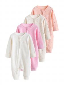 Next Комбинезон/боди в цветах Cream, Rose, Pastel Red, Wool White