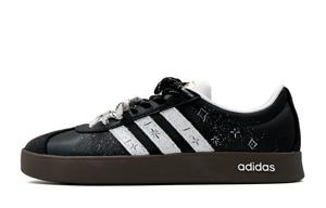 Vl Court Classic устойчивые к истиранию низкие кроссовки для скейтбординга Unisex Adidas, черный