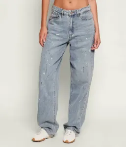 Джинсы relaxed fit Guess Jeans, небесно-голубой