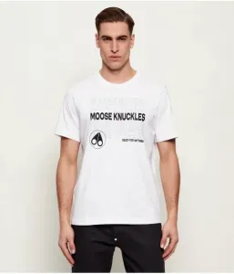 Футболка regular fit Moose Knuckles, белый