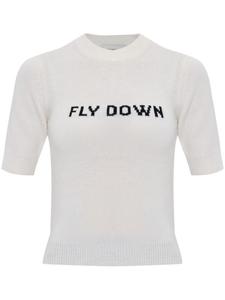 Футболка Sportmax топ Unisono, белый