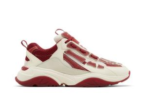 Кроссовки Amiri Bone Runner 'White Red', белый
