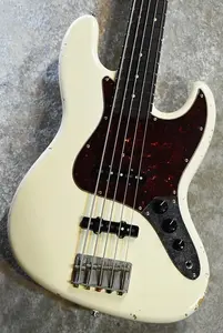 Black Smoker TRAD MASTER BETA-J5 -VWH-MA #25G17 4.17 кг ［5-струн］［TM BETA J5］［Сделано в Японии］［YK012］ 2025 - Среднего возраста - Полностью лакированный - Винтажный белый