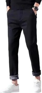 Мужские утепленные брюки Pulcykp с флисовой подкладкой, Slim Fit