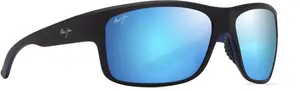 Солнцезащитные очки Southern Cross с поляризацией Maui Jim, Matte Black/Blue