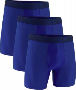 Under Armour мужские боксеры Multi-pack Performance Tech Mesh Boxerjock, длина по внутреннему шву 6 дюймов, комфорт на весь день, Royal/Midnight Navy W/Royal
