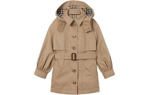 Детский тренч Burberry, цвет Beige