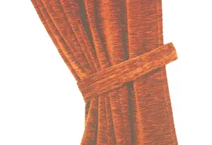 Вирт подхваты "Термо-Шенилл 288г/м²", (2 шт.) Wirth 100х6 см, цвет terrakotta