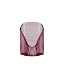 Подсвечник для чайных свечей Mist Medium Nude Glass, розовый