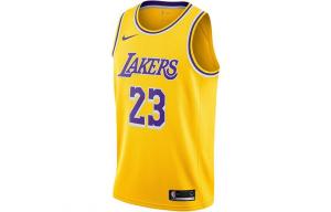 Мужское баскетбольное джерси Nike, цвет Yellow