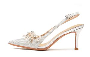 Ainer cat Slim Heel High Heels 7cm женские Ainer-cat, серебряный