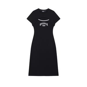 Футболка с коротким рукавом женская Jet Black FILA