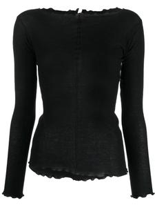 Baserange топ Pama с вырезом-лодочкой, черный